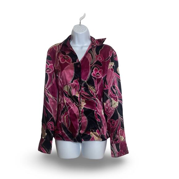 Russell Kemp New York Tops - Russell Kemp Satin Blouse